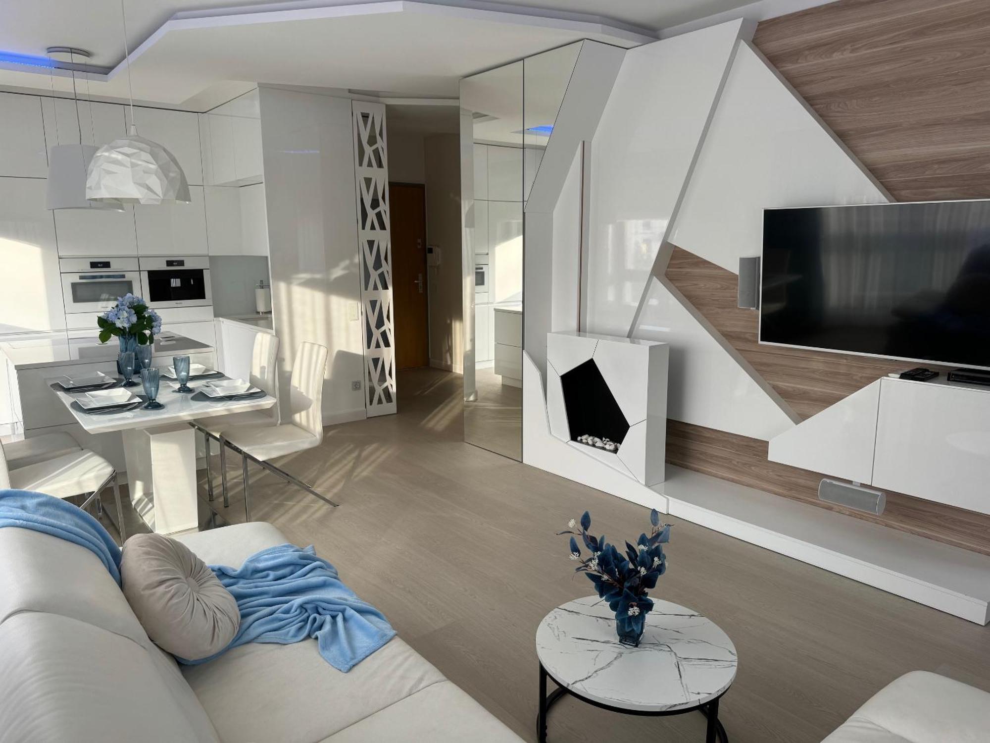 Blue Seaside Apartment Gdansk Dış mekan fotoğraf